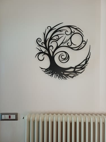 Customer photo review of Déco Murale Métal - Arbre de vie (T2)