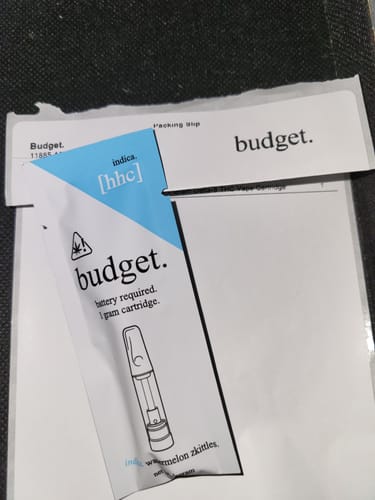 Customer photo review of 1 Gram HHC Vape Cartridge | Watermelon Zkittles - Indica