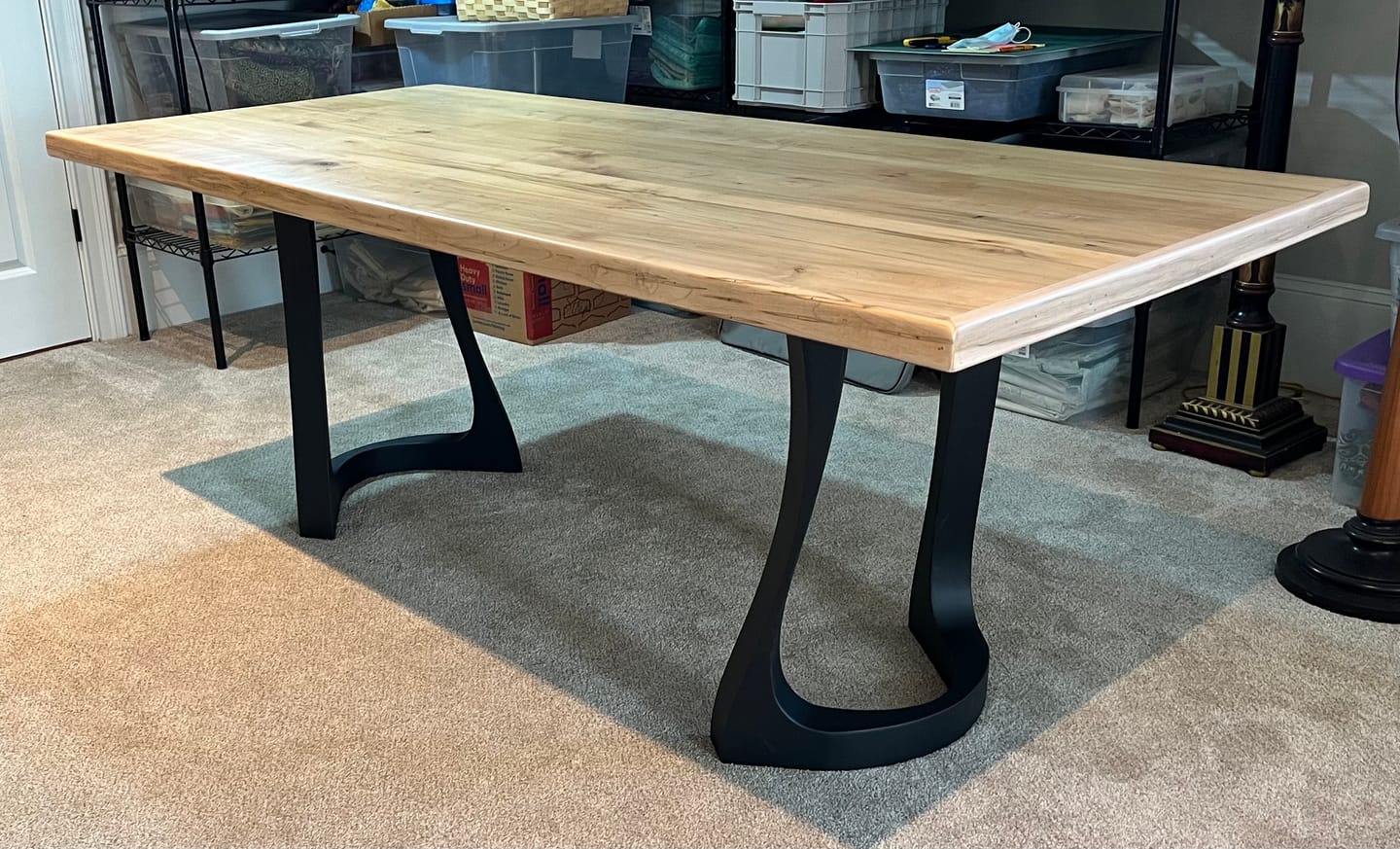 Customer photo review of Table Legs 436 Uzar 28H Metal DIY Dining Furniture Legs
