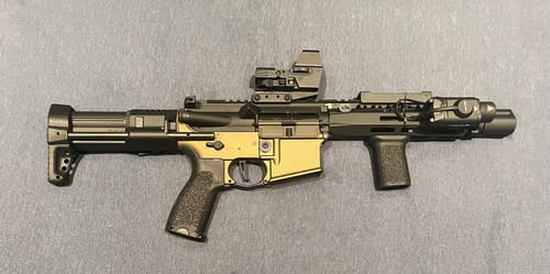 Customer photo review of VFC Avalon Machete SBR AEG (Built-in Gate Aster ETU) - TAN + Black