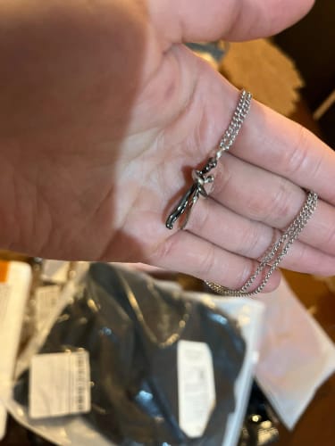 Customer photo review of Collar Abrazo Eterno