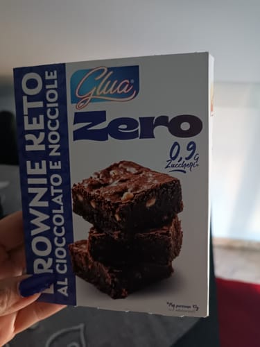 Customer photo review of Brownie keto al cioccolato