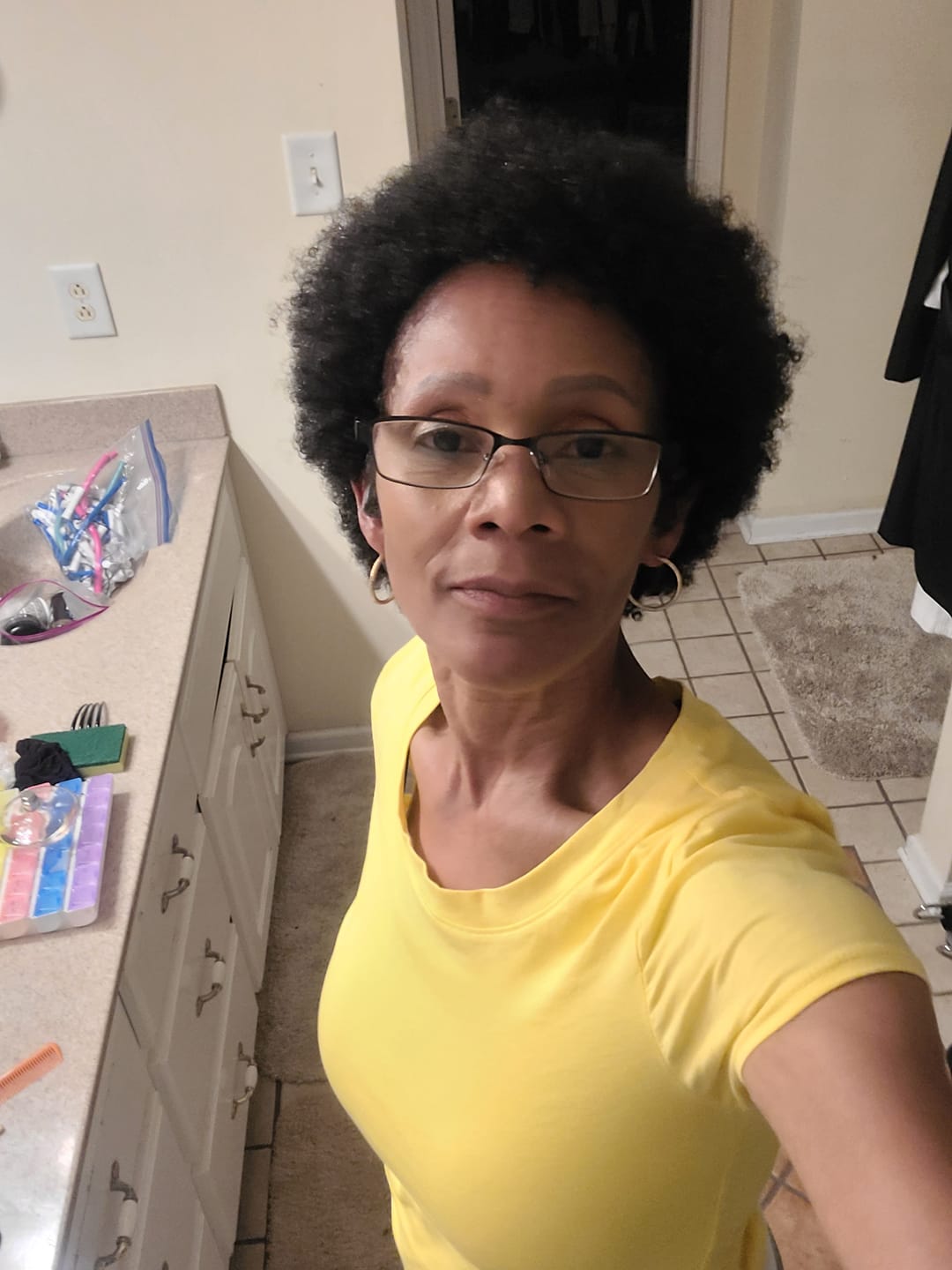 Customer photo review of MY CURL HAIR CARE ESSENTIALS BUNDLE