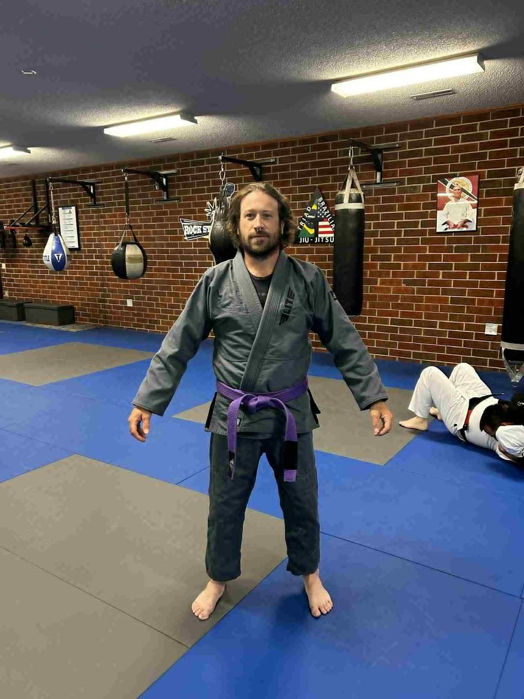 Customer photo review of Core Gray Brazilian Jiu Jitsu Mens BJJ Gi