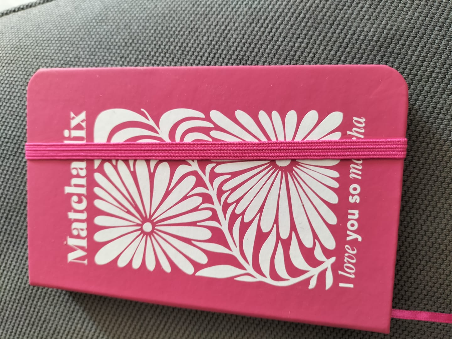 Customer photo review of Libreta Oficial Matchaflix