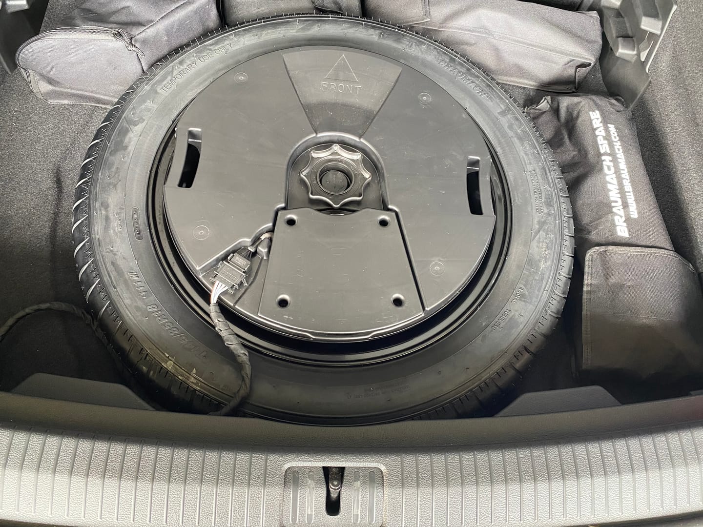 Customer photo review of VW TIGUAN Incl R Models Space Saver Spare Wheel - HUB CENTRIC - Braumach Spare Wheel Kit All Models - 2020-2026