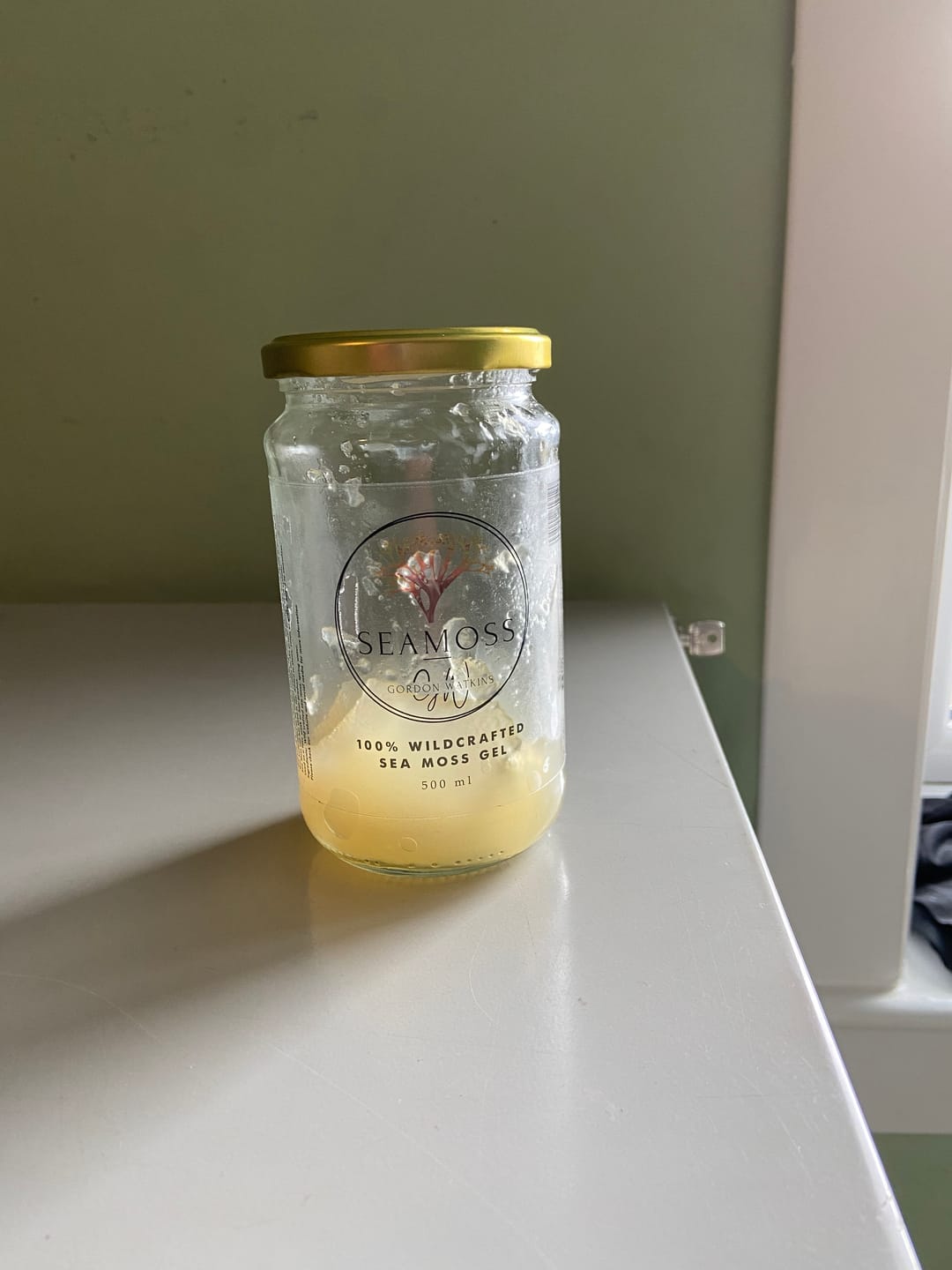 Customer photo review of Gold Sea Moss Gel - Made With Certified Organic Wildcrafted Sea Moss