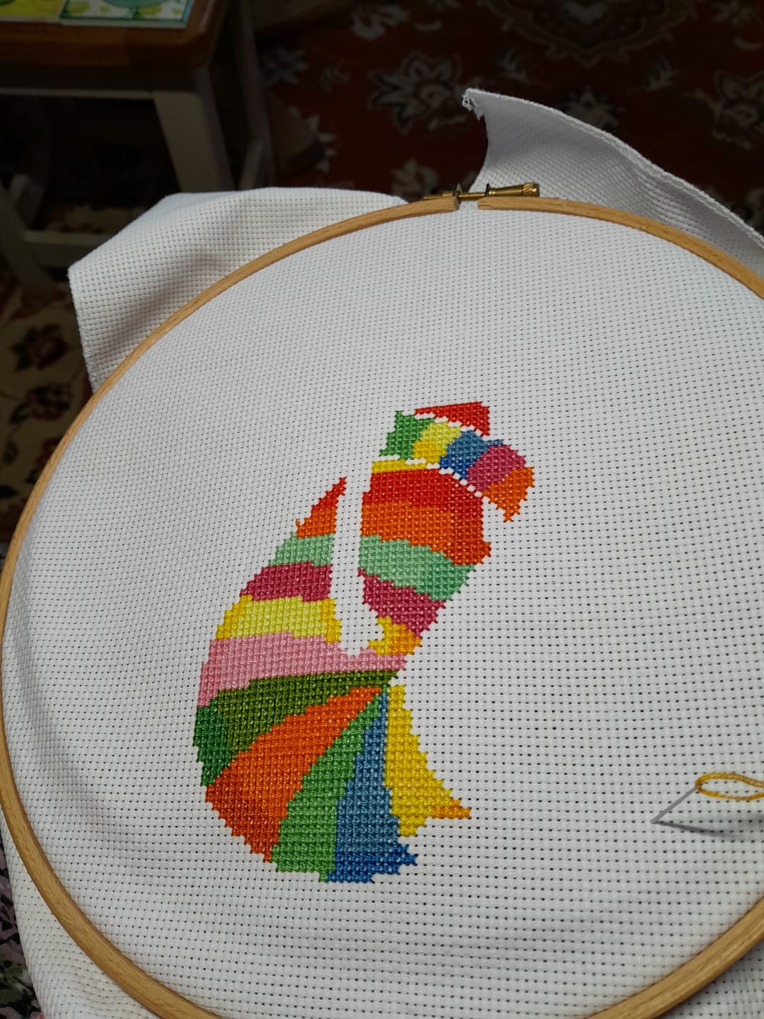 Customer photo review of Colorful cat
