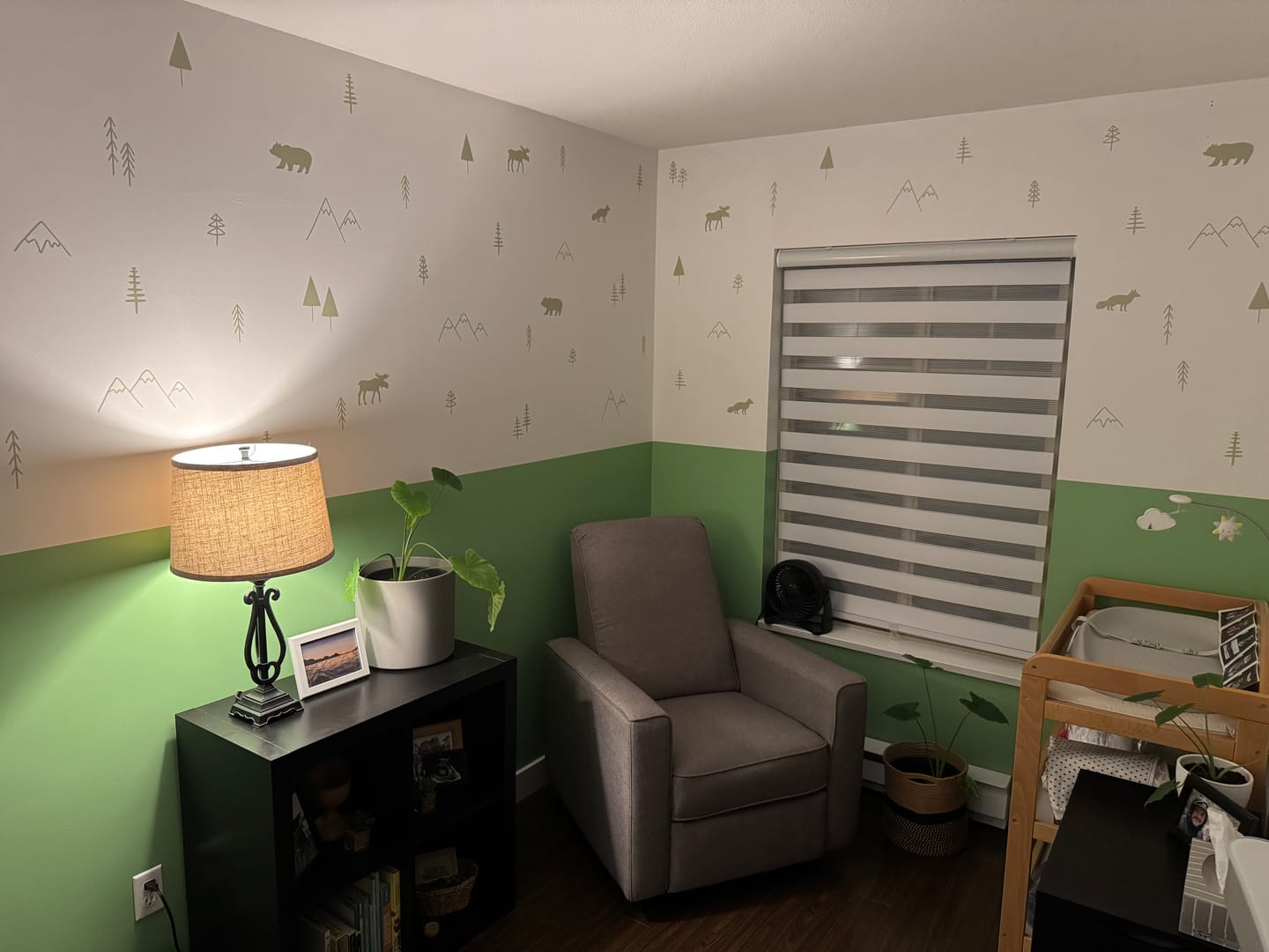 Customer photo review of Wilderness Wall Decals