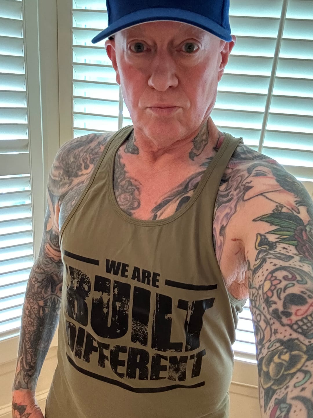 Customer photo review of Built Different TankTop