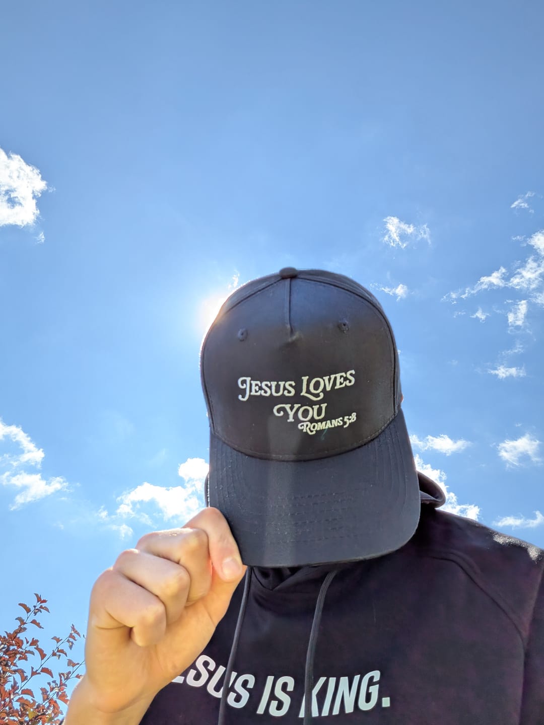 Customer photo review of Premium Embroidered Hat