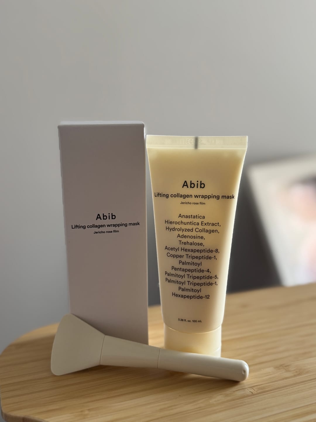 Customer photo review of Lifting collagen wrapping mask Jericho rose film