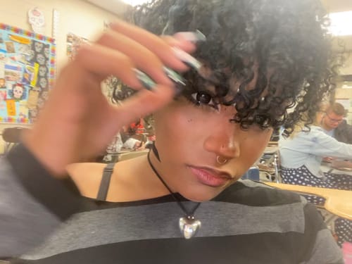 Customer photo review of Eyemoody Midnight Black | 6 Months, 2 pcs
