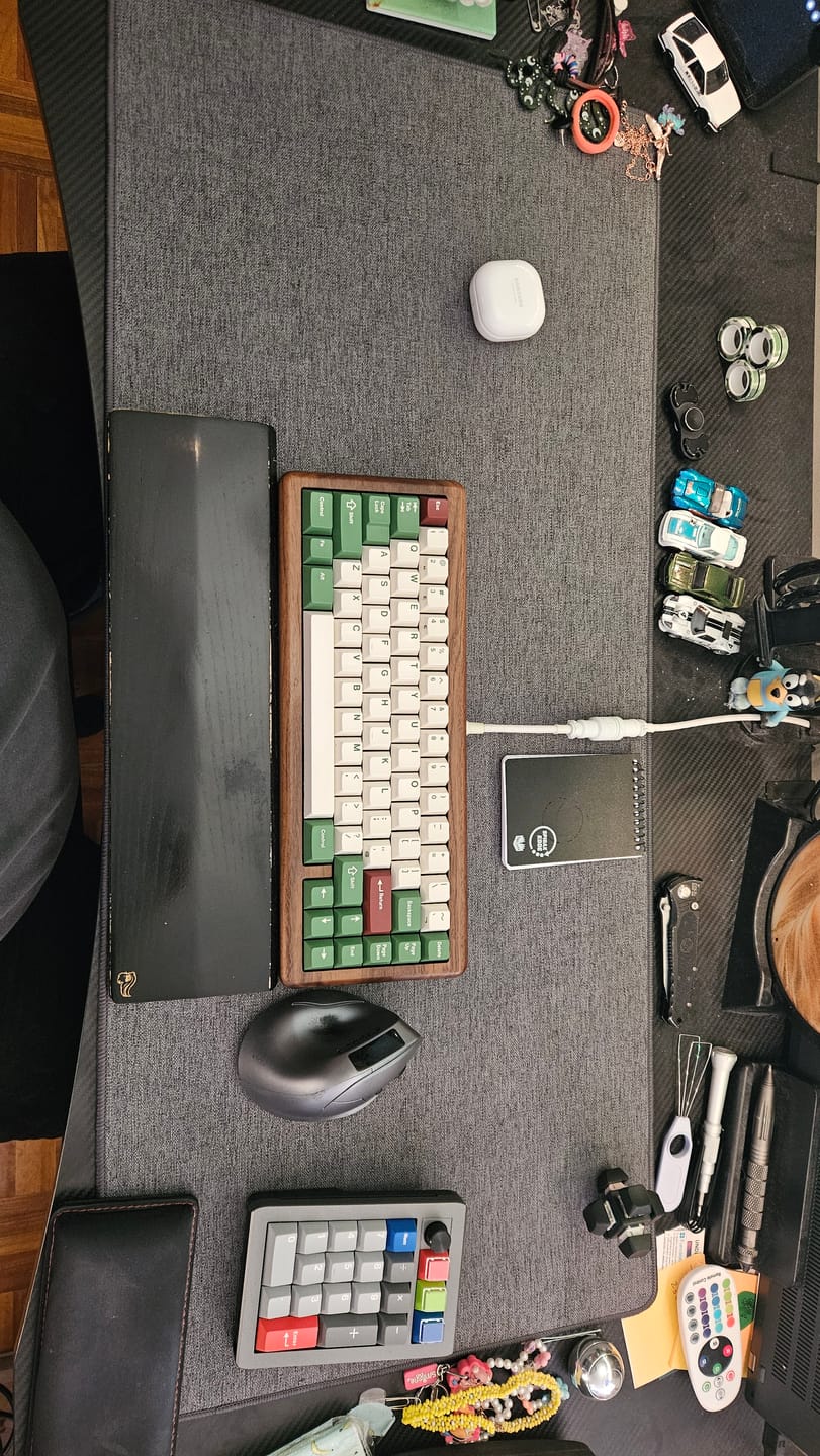 Customer photo review of FBB DURABLE FELT DESKMAT