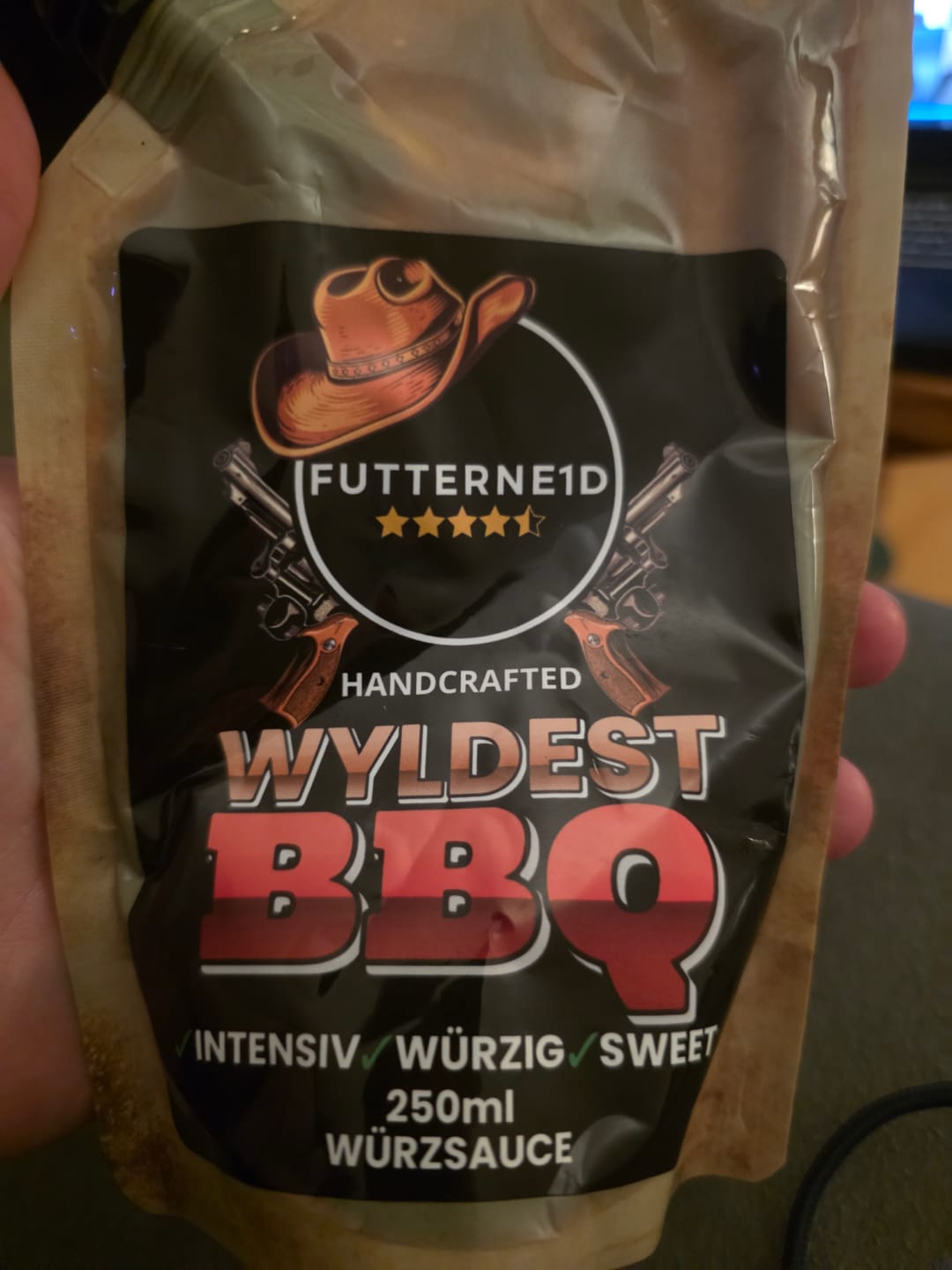 Customer photo review of WYLDEST BBQ 250ml