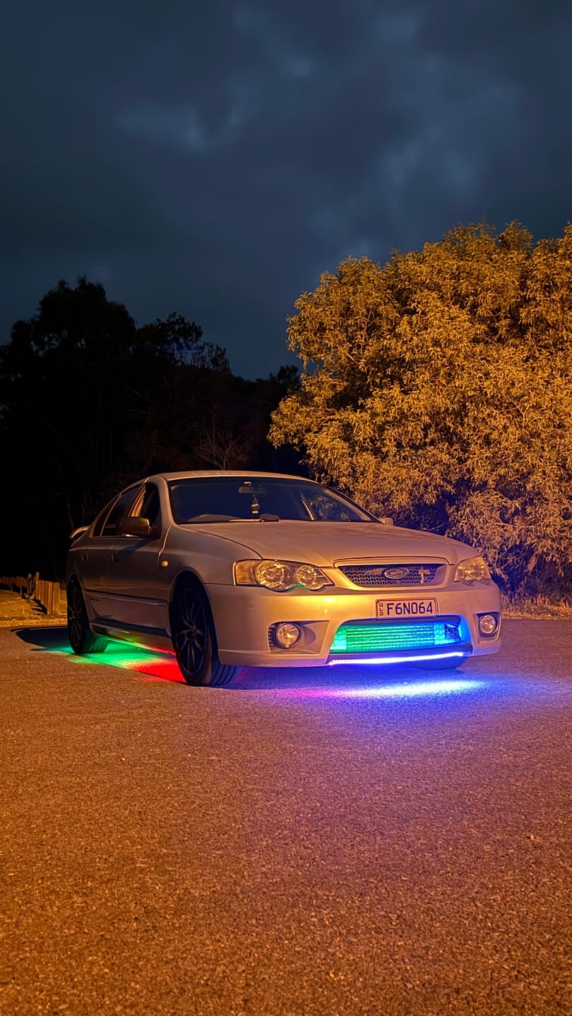 Customer photo review of ELGlow® Universal Car Underglow Kit