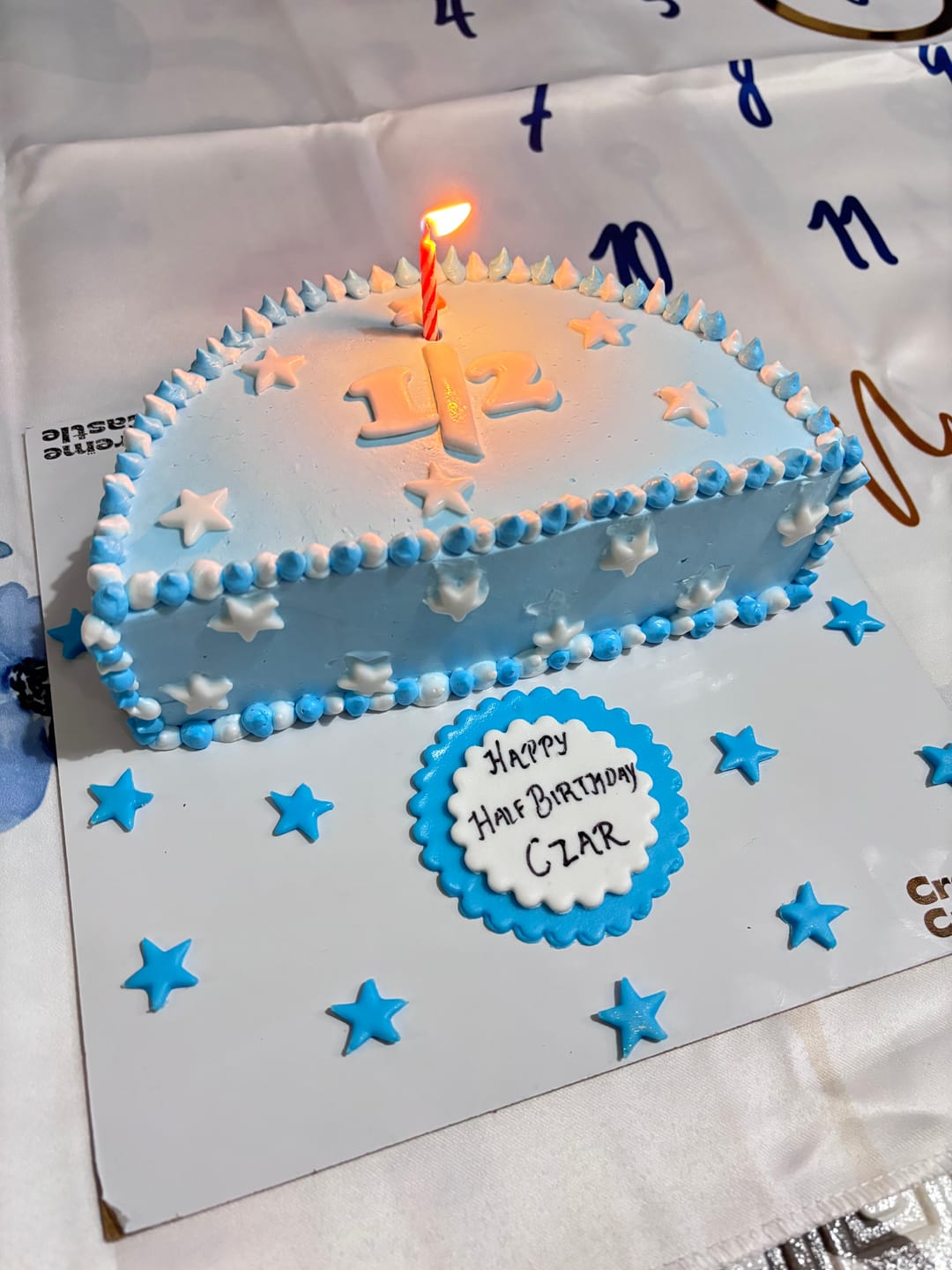 Customer photo review of Halfway there Cake