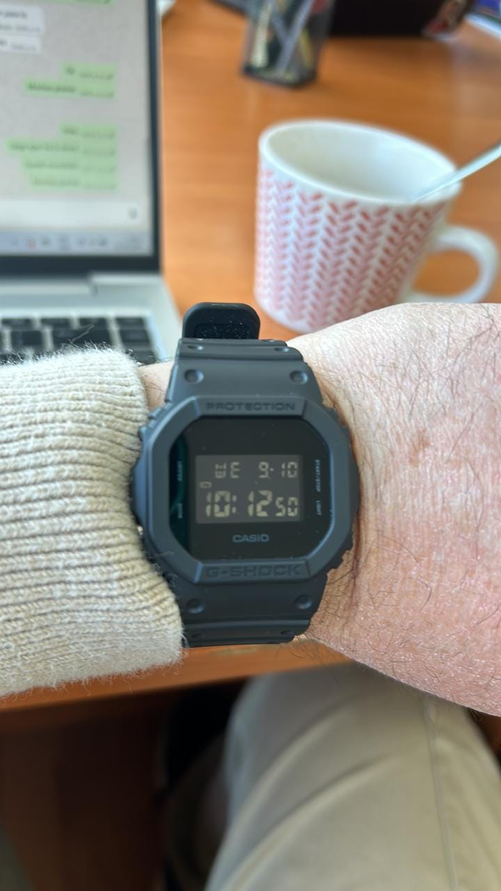 Customer photo review of Reloj Casio G-Shock Vintage DW-5600UBB-1 Negro