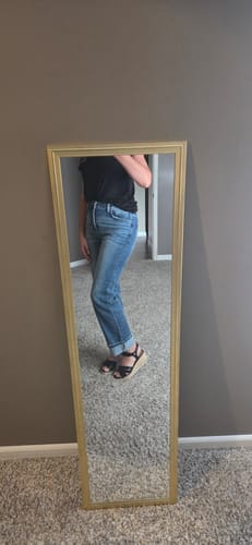 Customer photo review of Delphina Denim Jeans