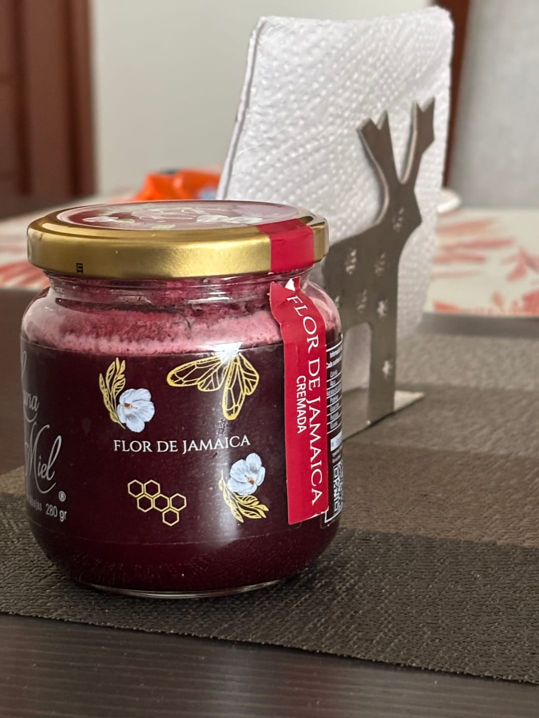 Customer photo review of Miel cremada con flor de jamaica