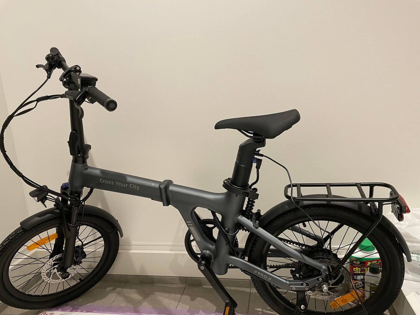 Customer photo review of ADO AIR 20 PRO 折りたたみ電動アシスト自転車 自動変速機能搭載