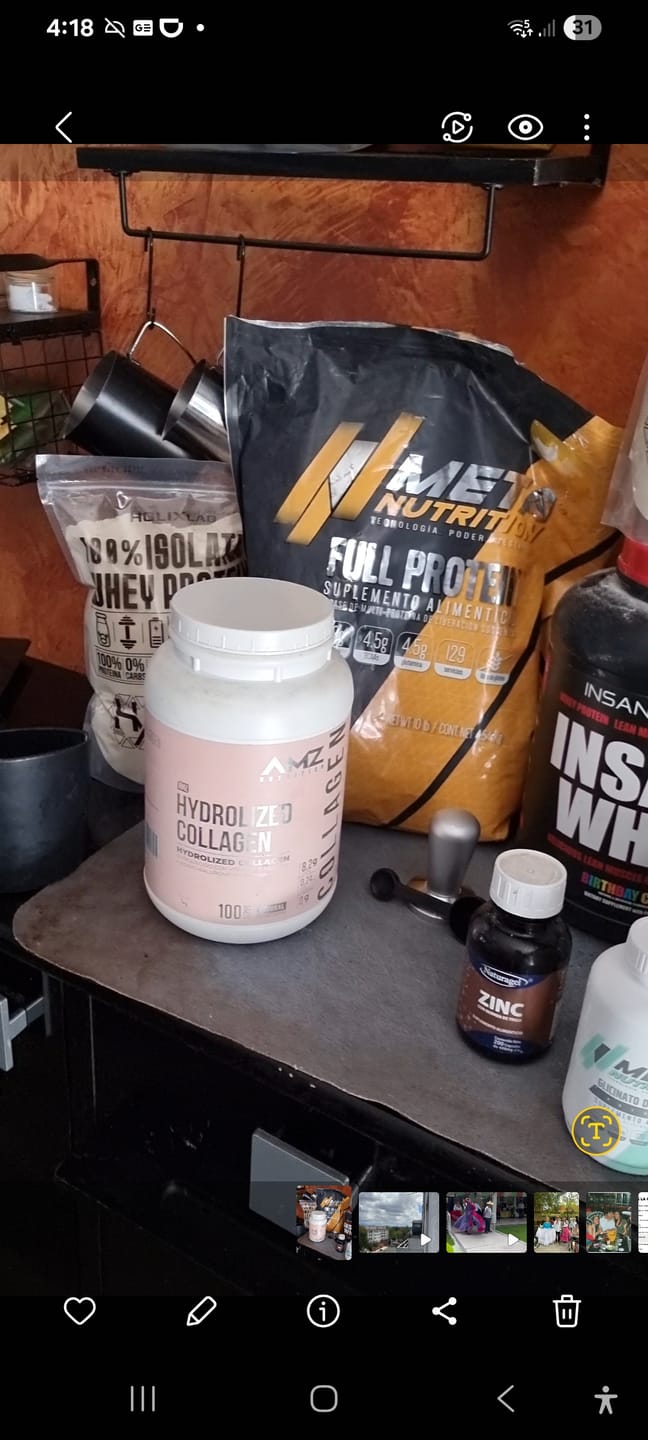 Customer photo review of Full Protein 10 lb, 129 servicios