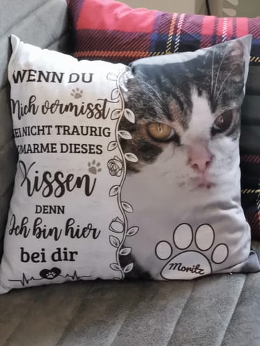 Customer photo review of Seelentröster - Individuelles Kissen