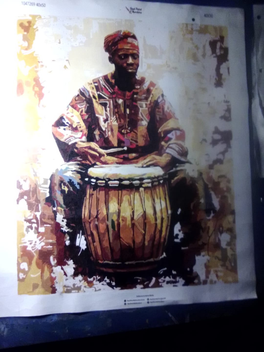 Customer photo review of African Drummer