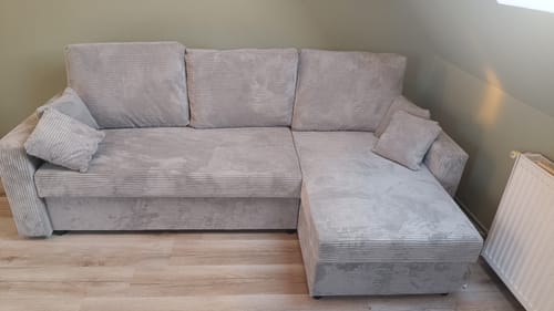 Customer photo review of Narożnik NEO BS sztruks