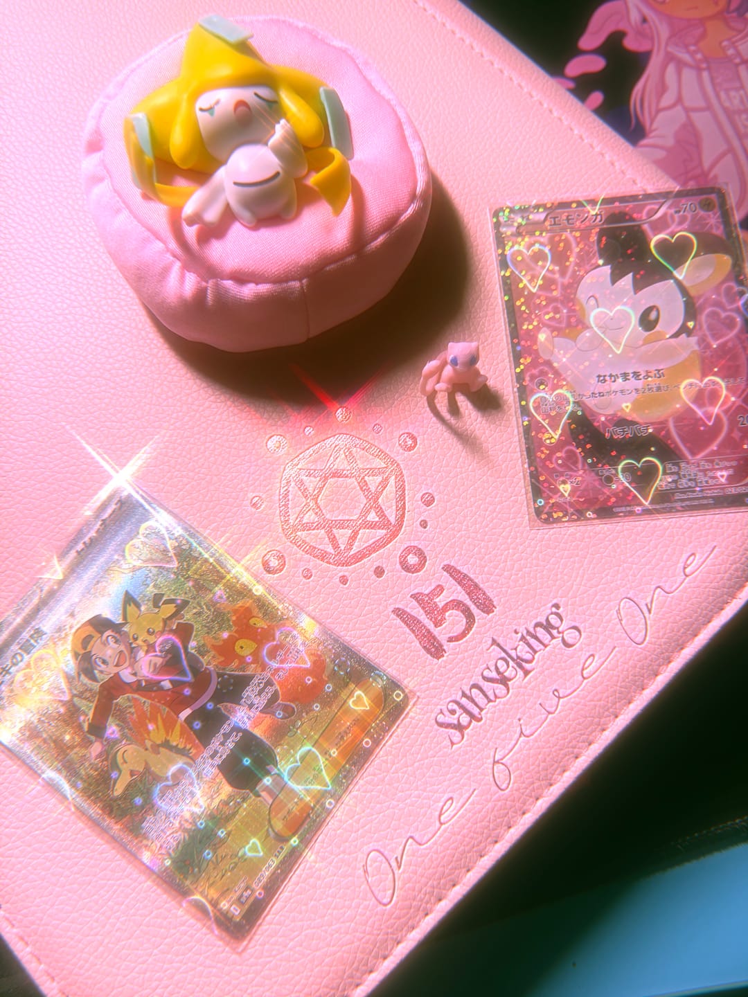 Customer photo review of Pokémon 151 Binders Pink