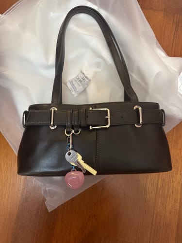 Customer photo review of OSOI - SHOULDER BROCLE MINI [STAIN BROWN]