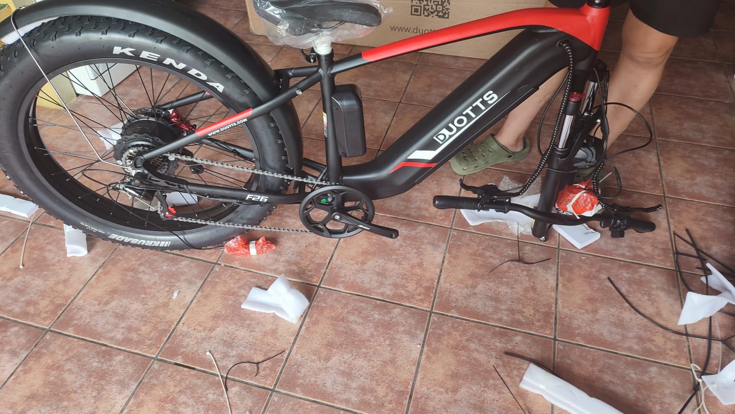 Customer photo review of DUOTTS F26 Electric Bike