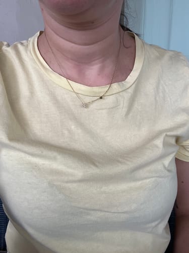Customer photo review of Collana letter love