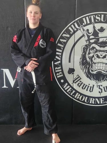 Customer photo review of Core Black Brazilian Jiu Jitsu Womens BJJ Gi