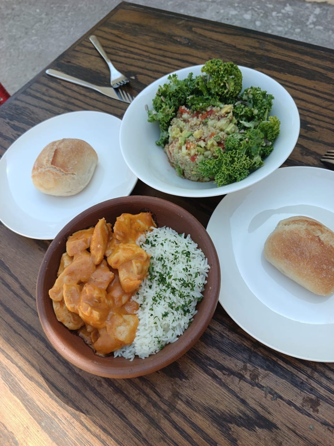 Customer photo review of Ensalada de Quinoa