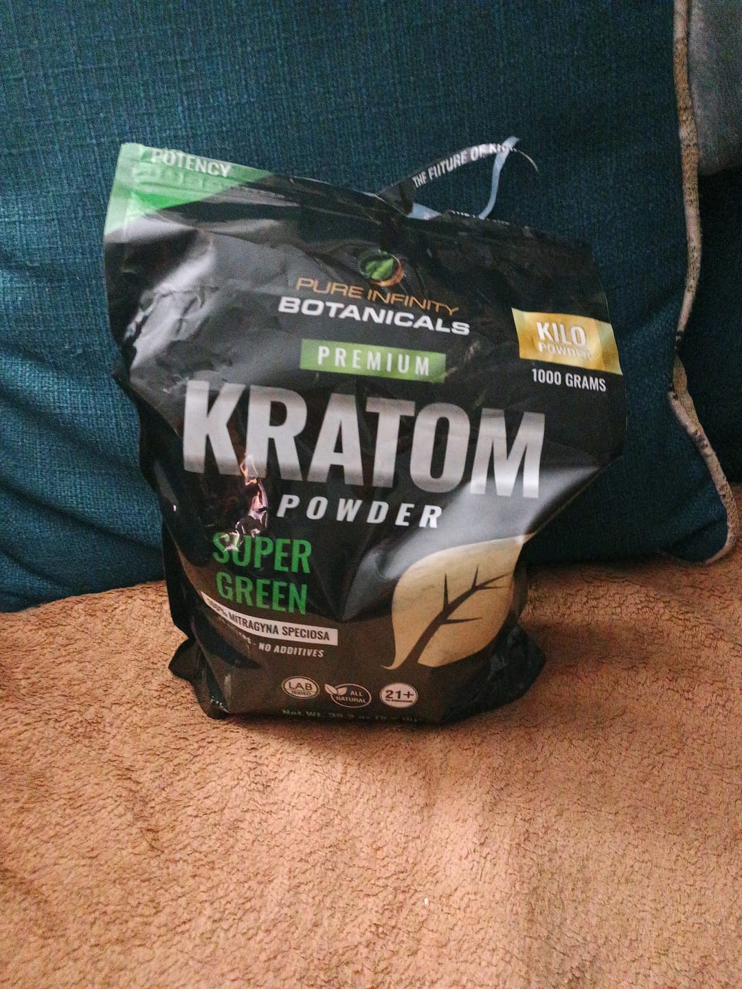 Customer photo review of PIB Powder Super Green