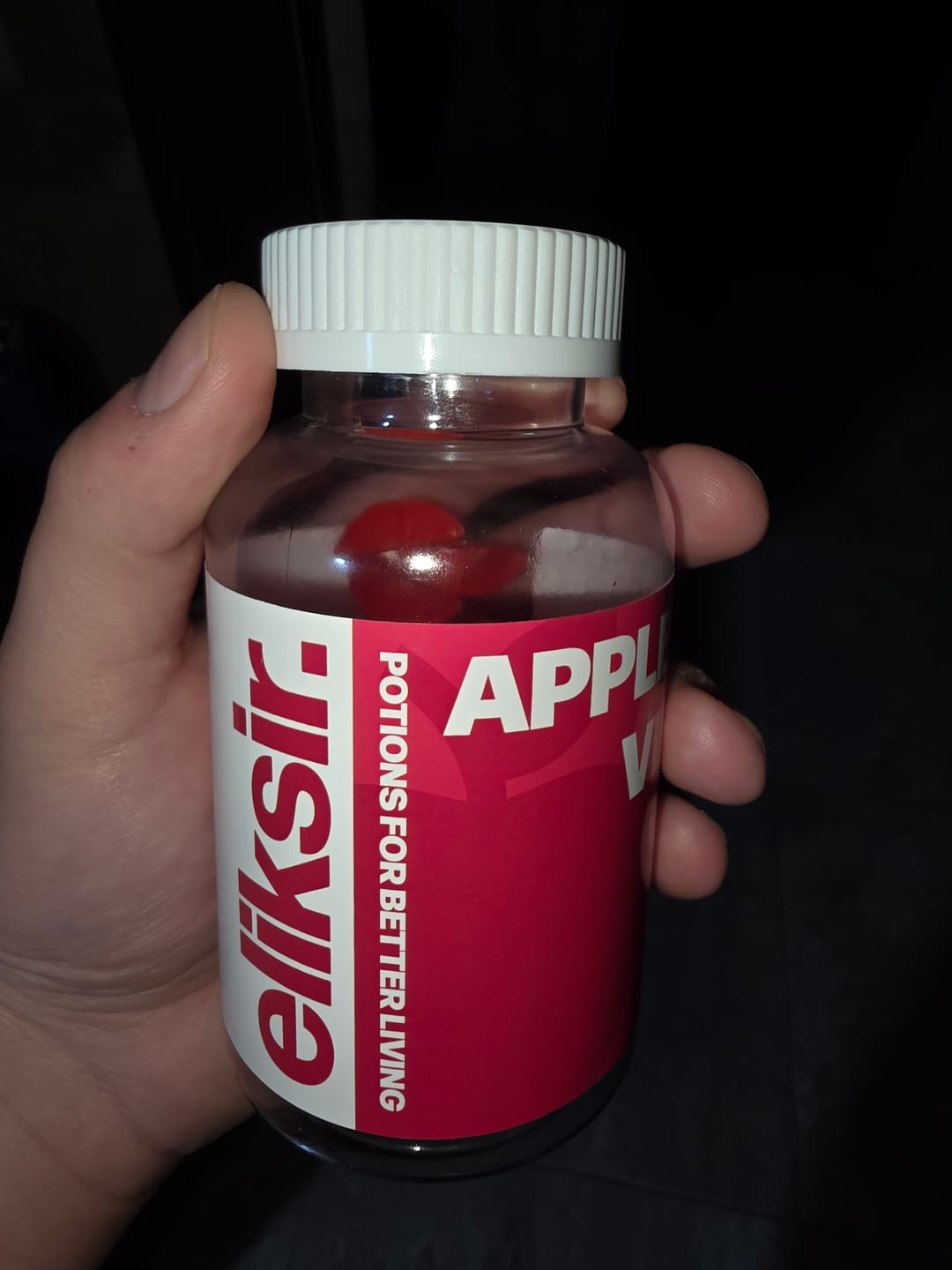 Customer photo review of Apple Cider Vinegar Gummies