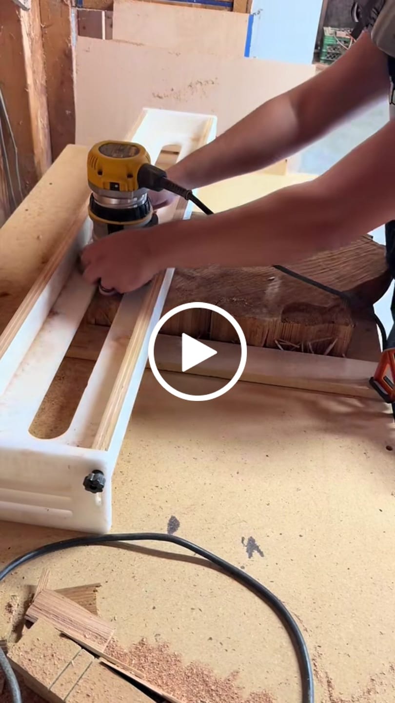 Customer video review of EcoSled Benchtop Router Sled - Affordable Slab Flattening Jig