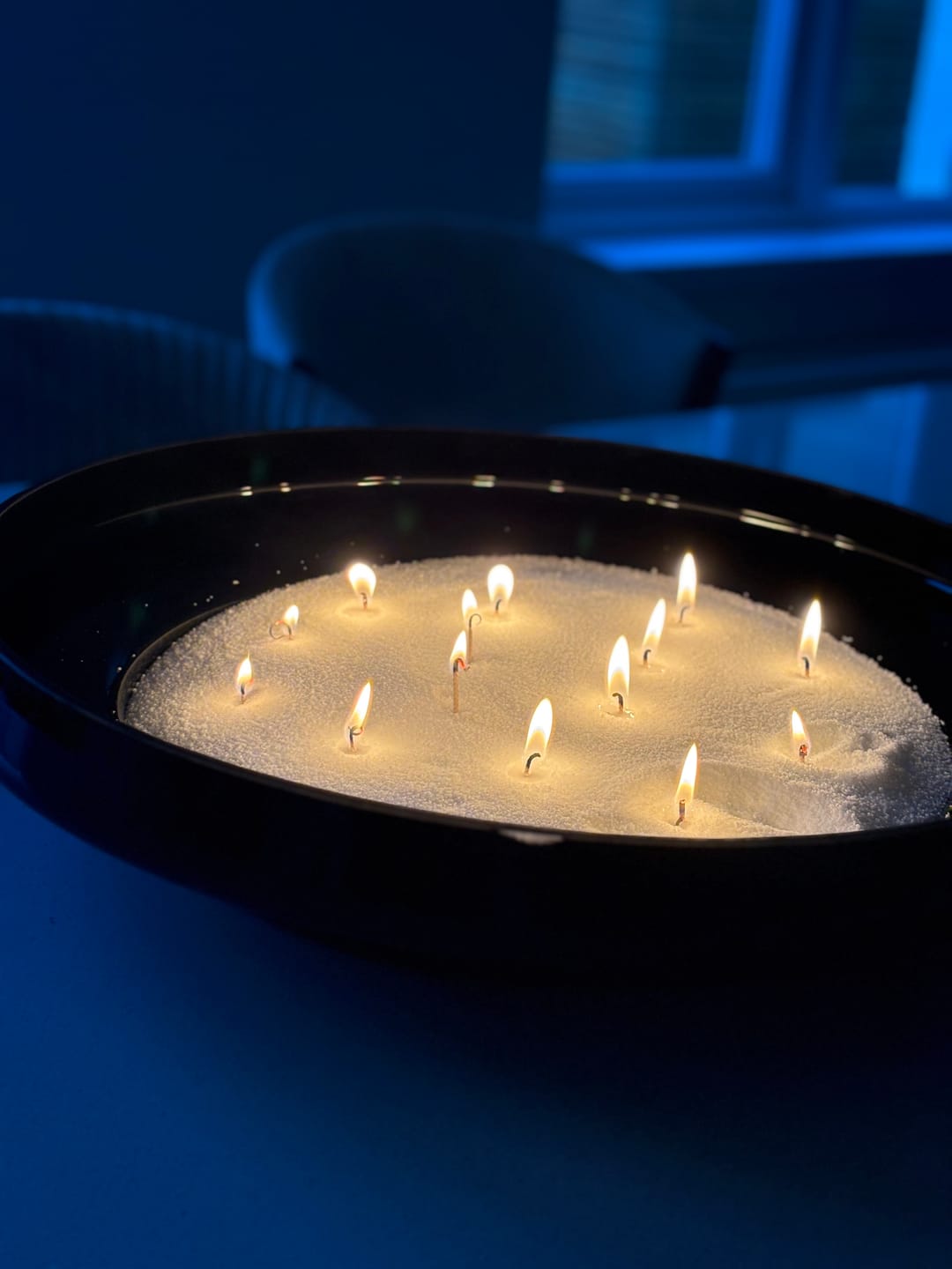 Customer photo review of Candle Sand +30 wicks by Candlera®