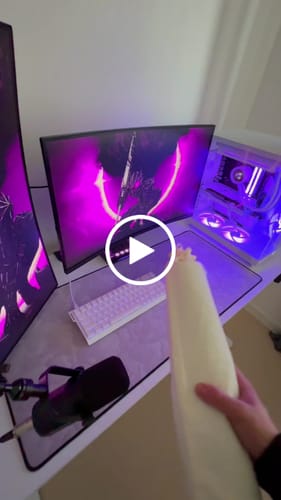 Customer video review of Cloud White | Mousepad