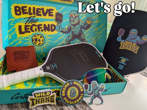 Customer photo review of The Wild Thang 16mm Pickleball Paddle