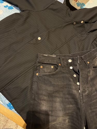 Customer photo review of Cropped Vintage Hooded Blazer