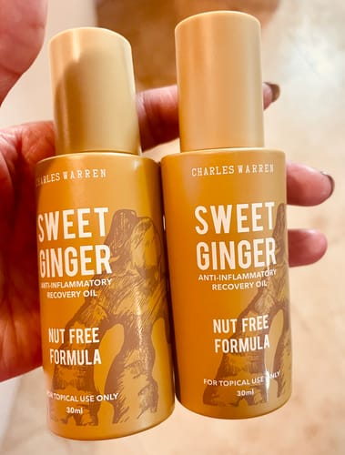 Customer photo review of [Nut-Free] Sweet Ginger Dry Oil for Sensitive Skin