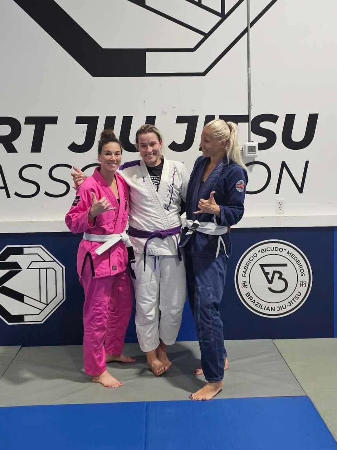 Customer photo review of Core Pink Brazilian Jiu Jitsu Womens BJJ Gi