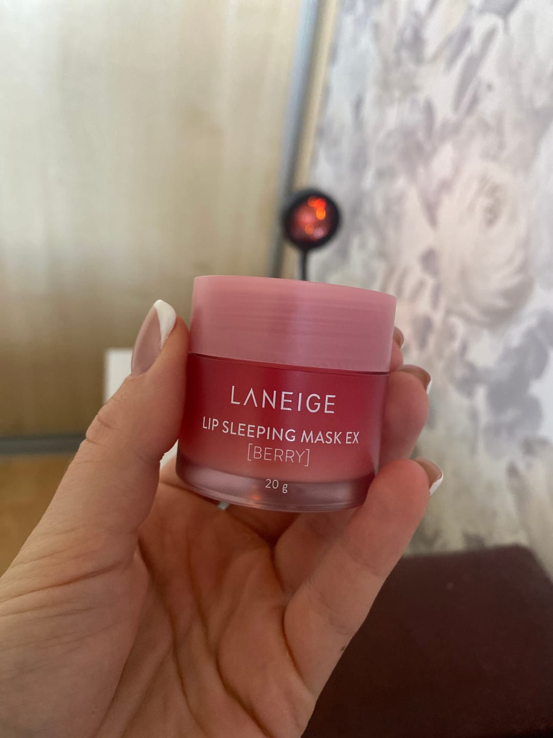 Customer photo review of Nakts maska lūpām LANEIGE Lip Sleeping Mask EX Berry