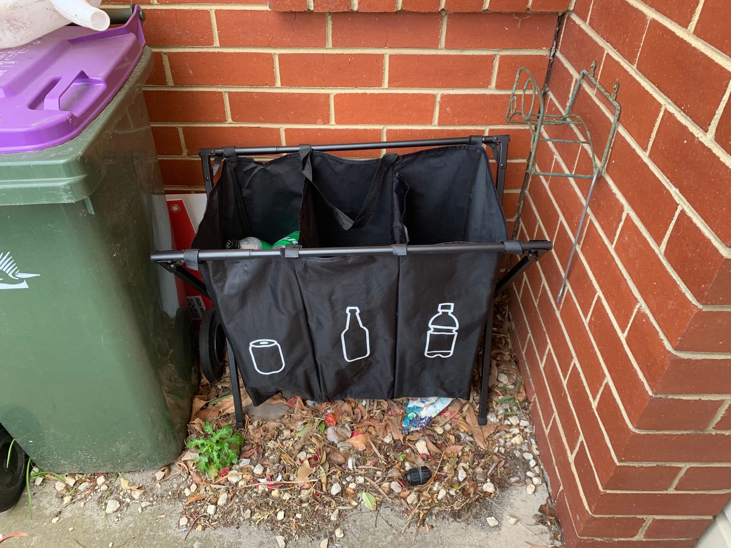 Customer photo review of Mobile Recycle Station - V3.0 (Folding Frame)