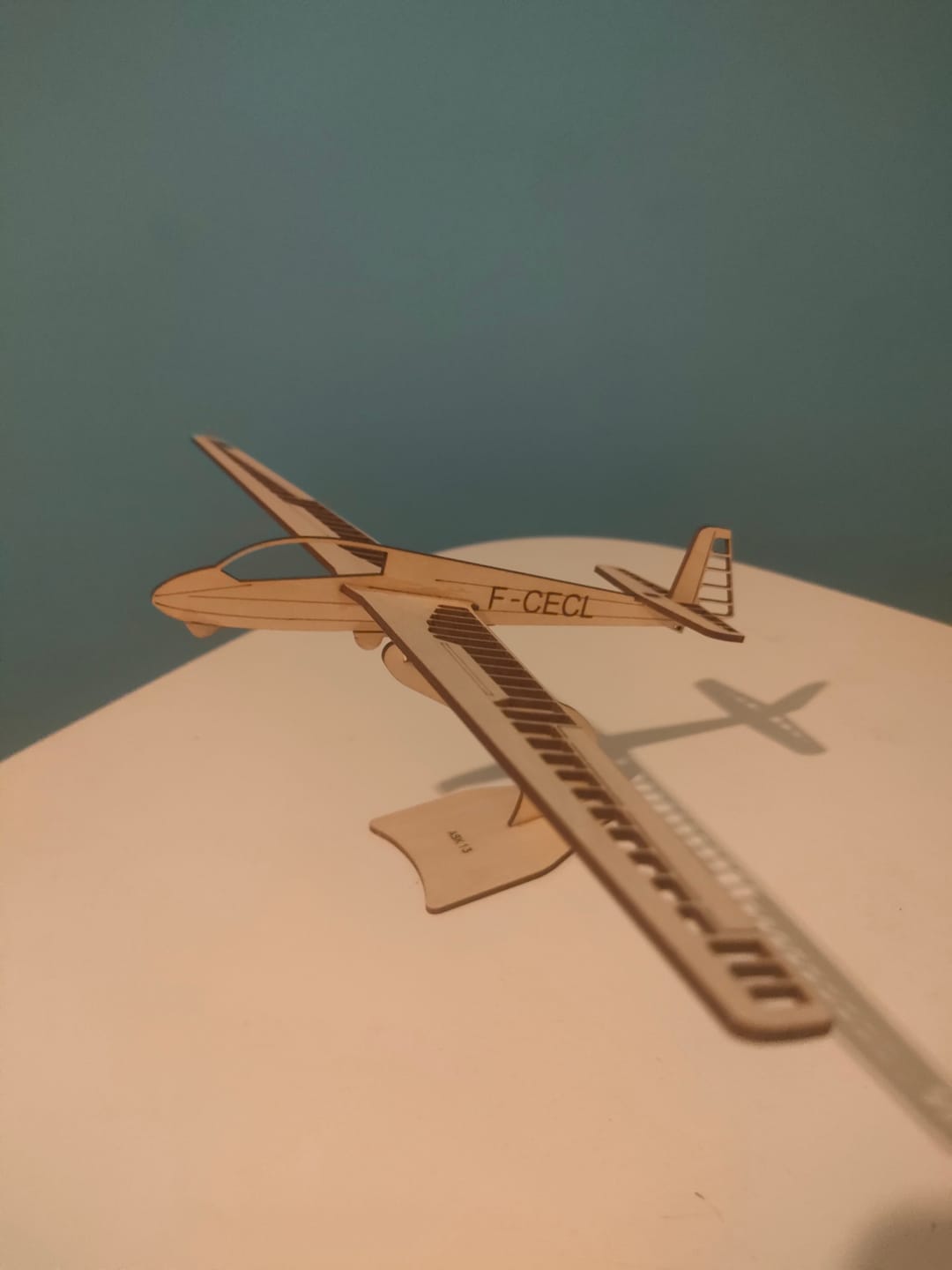 Customer photo review of ASK 13 Deko Flugzeugmodell Bausatz | Pure Planes