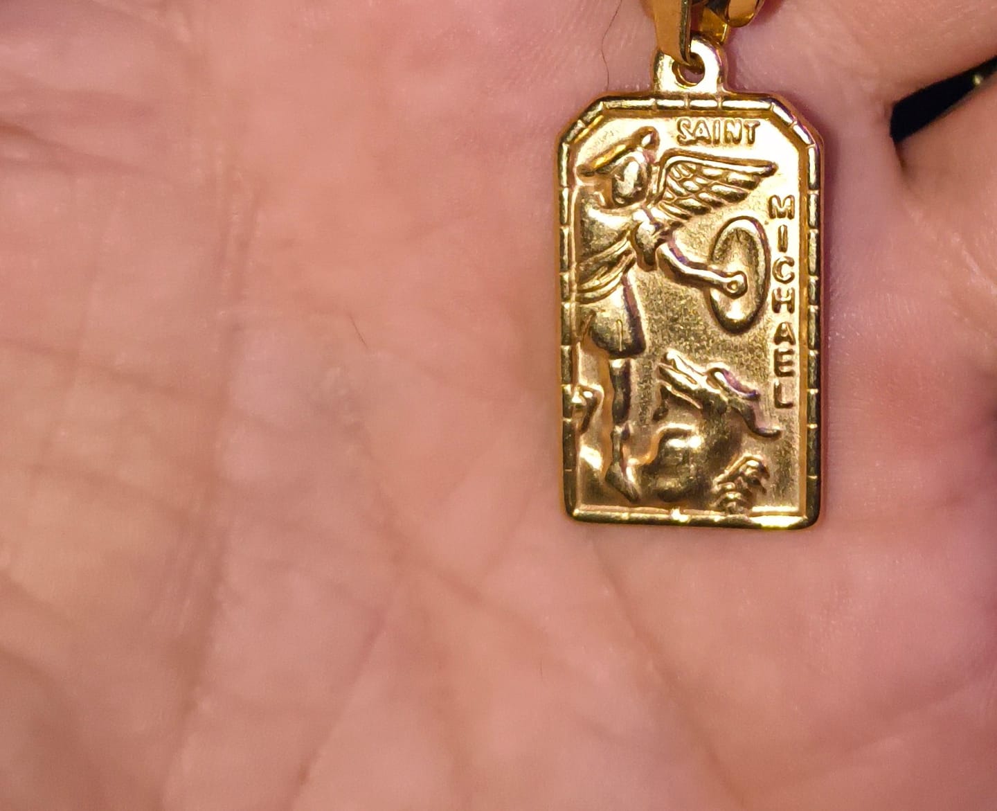 Customer photo review of St. Michael (Gold)