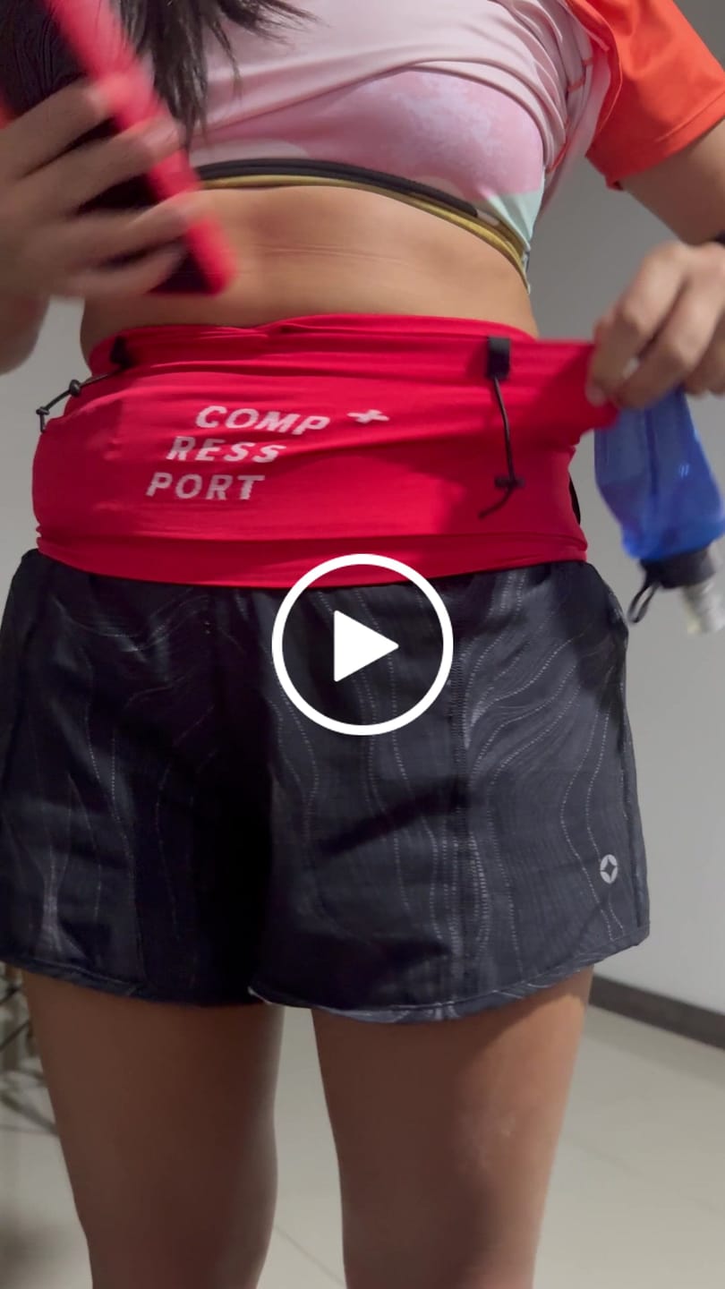 Customer video review of Compressport Cinturon Free Belt Pro Red