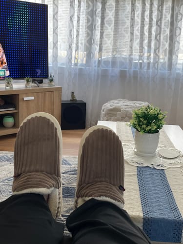 Customer photo review of Cozie Co Slippers